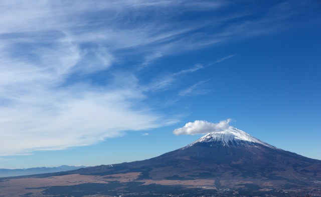 ３． 登金時山瞻仰富士山