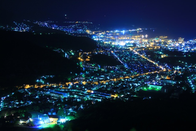 6. 眺望小樽美麗的景色「天狗山」